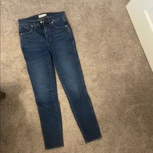 Madewell High Rise Skinny Jeans
